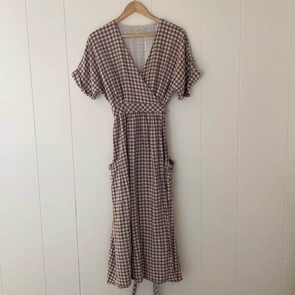 Urban Outfitters Dresses & Skirts - Urban Outfitters gingham wrap dress